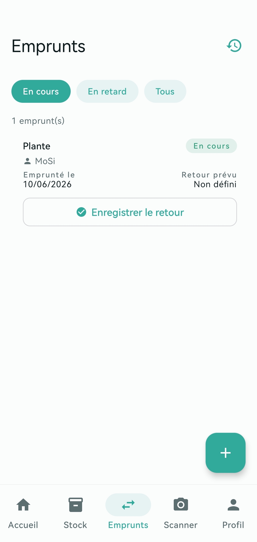 Emprunt rapide