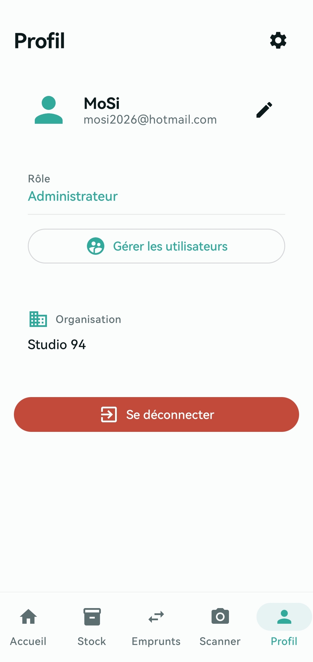 Gestion d'équipe